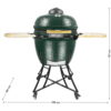 Keraamiline söegrill 24'' riiulitega