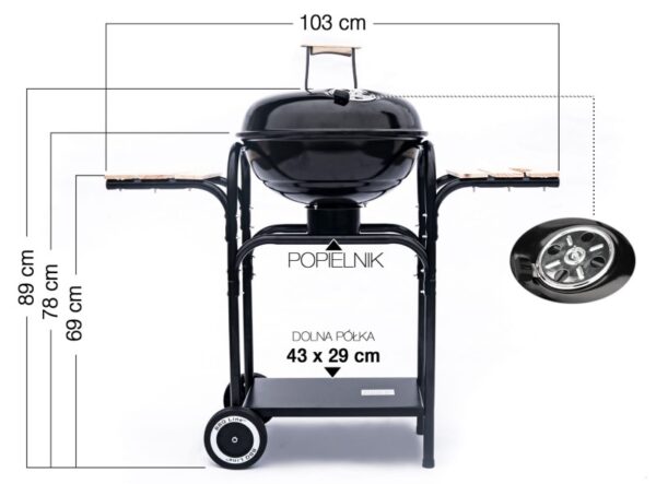 SÖEGRILL MIR270 RIIULITEGA
