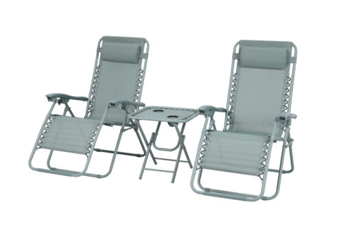 Komplekt 2x lamamistool DELUX roheline + laud (v2)
