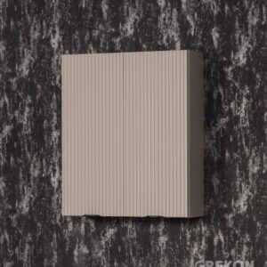 Dwudrzwiowa-szafka-wiszaca-w-kolorze-fume-mat-seria-Victa-Lamello VICTA LAMELLO grafiidist rippuv vannitoakapp 60x72cm