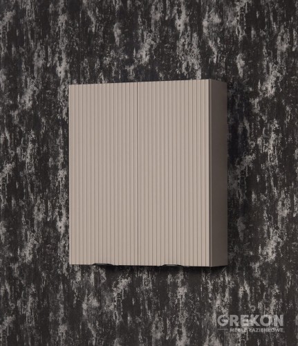 Seinale riputatav vannitoakapp suitsumatt 60x72cm VICTA LAMELLO