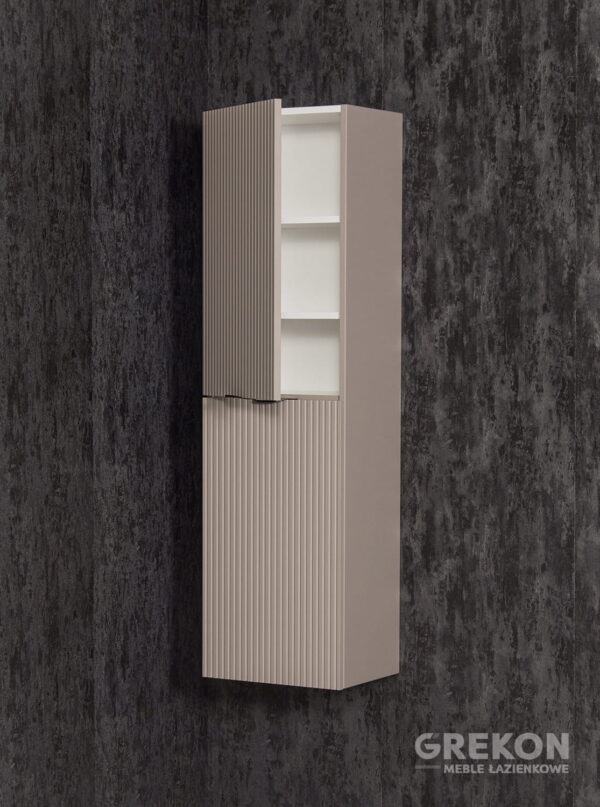 Vannitoa riiul suitsumatt 40x143,5cm VICTA LAMELLO