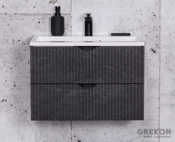 VICTA LAMELLO 60cm grafiidist vannitoakapp kraanikausiga