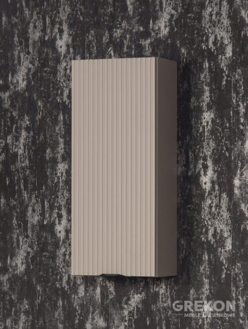 Seinale riputatav vannitoakapp suitsumatt 30x72cm VICTA LAMELLO